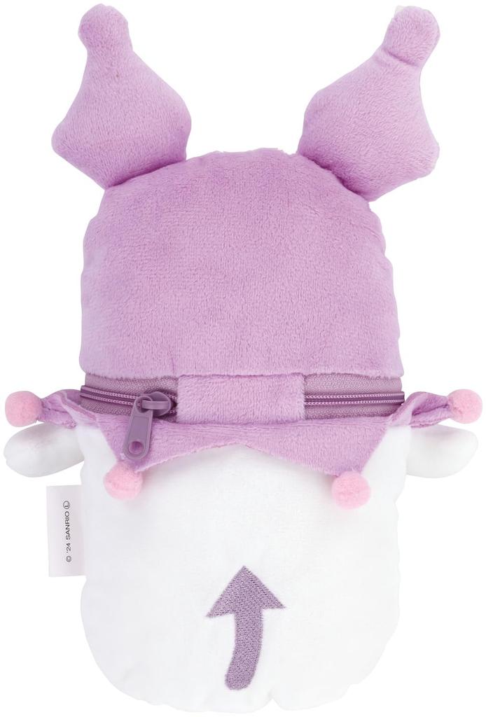 Skater Vertical Plush Pouch Sanrio Kuromi ZTNP1-A