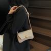New Retro Women's Bag, Underarm Bag, Shoulder Bag, Niche Texture, Small Square Bag Temperament, Simple Messenger Women's Bag