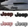 Nouveau Sticker de Voiture Emblème Capot Avant pour Grand Cherokee Wrangler Renegade Liberty Compass Autocollants Badge Latéral Coffre Arrière