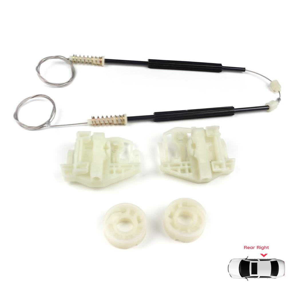 EWR693 Elektrický elektrický ovladač stahování oken Sada na opravu zadní pravé dveře pro BMW X3 E83 2003-2011 SUV 51353448252