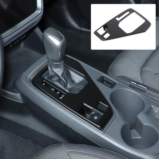 Matte Black ABS Center Gear Shift Panel Trim For Subaru Crosstrek -2024
