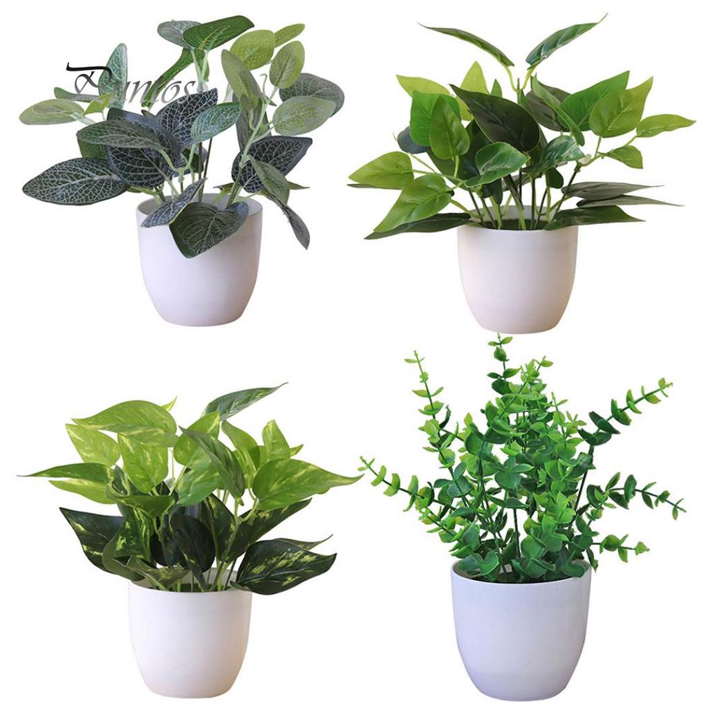 Useful Gadgets Foliage Plant Potted Bonsai Wedding Party Mall Desktop Adorn