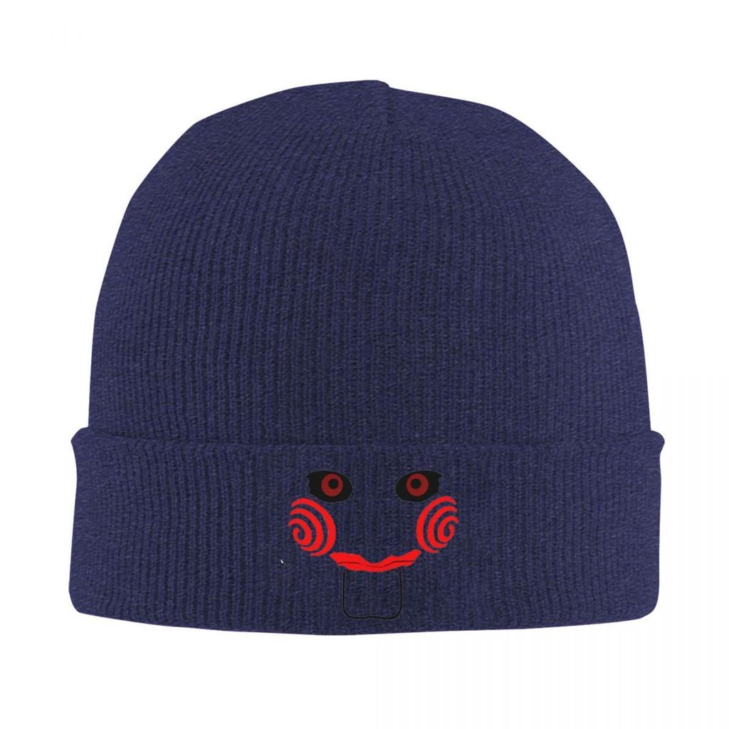Saw Jigsaw Knitted Hat Beanie Winter Hat Warm Color Horror Movie Billy Cap Men Women