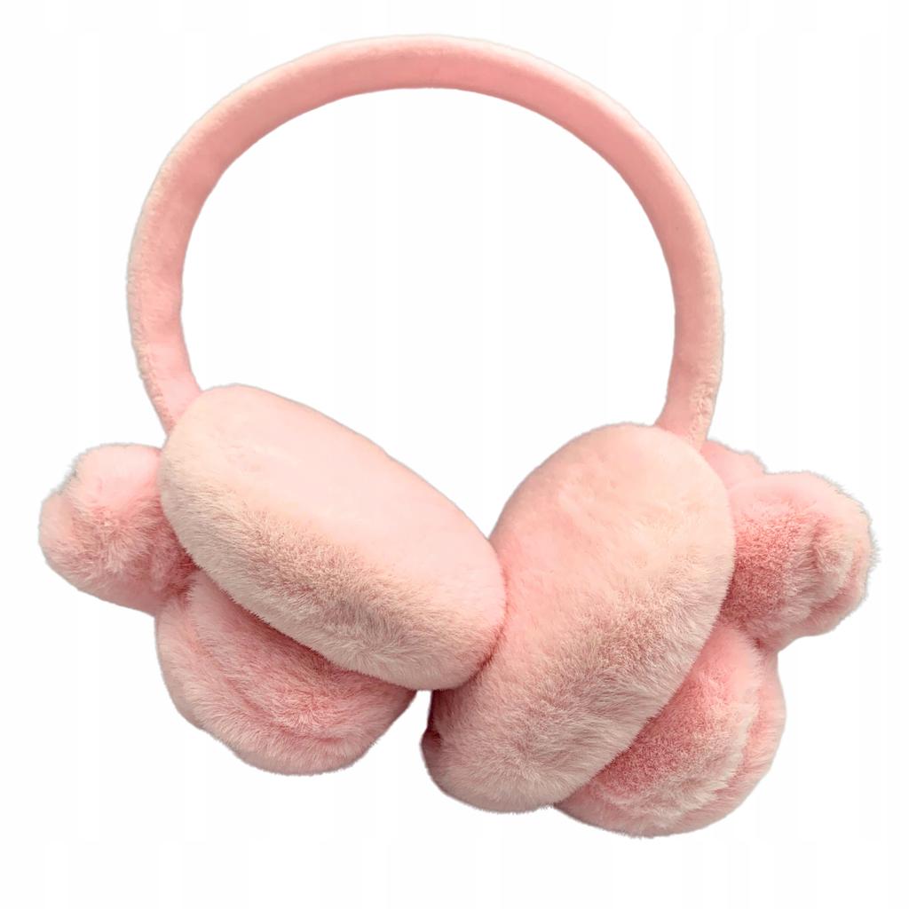 Winter Women's Children's Rabbit Fur Warm Plush Earmuffs
