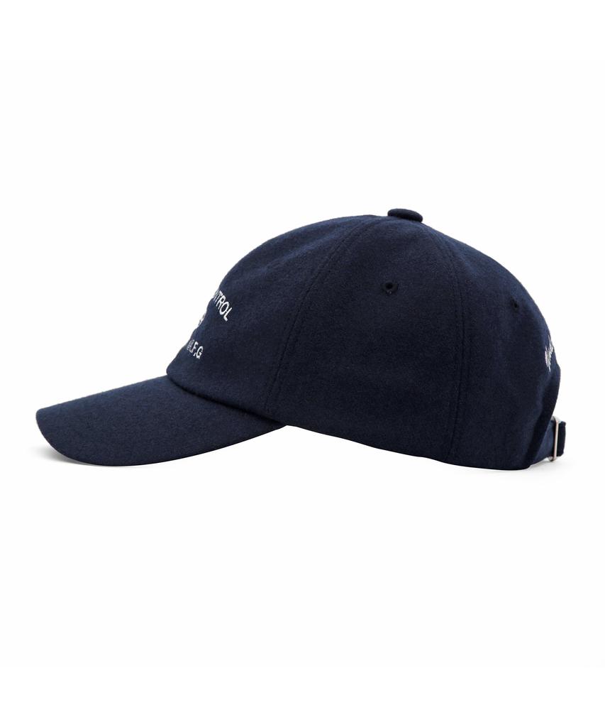 Eondeokeonteulol Autumn Winter Flannel Basic Soft Top Unisex Ball Cap Baseball Cap College Crew / Authentic B B / Navy Flannel