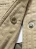 Retro Kragenlose Stepp karierte Baumwolljacke für Herren - Japanischer Stil Warme Schicht
