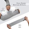 Breathable Cut Level 5 Arm Sleeves HPPE Fiber Anti-Puncture Bracers Heat Resistant for Construction Protective Gear Set