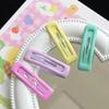10pcs/set Candy Color Snap Hairpin Girl Camping Headwear Spring Summer Hairpin