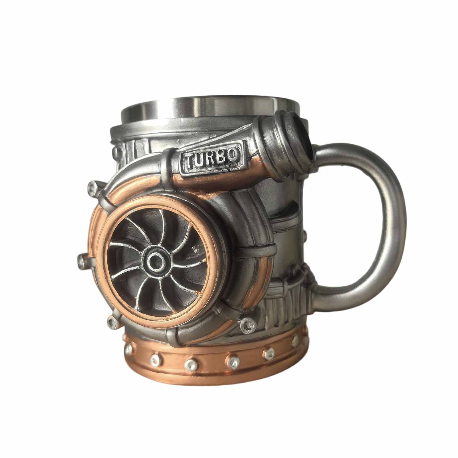 

Кавова кружка 10,14 унції на тему двигуна, Персоналізована кавова кружка, Креативна кавова кружка з двигуном автомобіля, Ідеальний подарунок для автолюбителів. One Size срібний