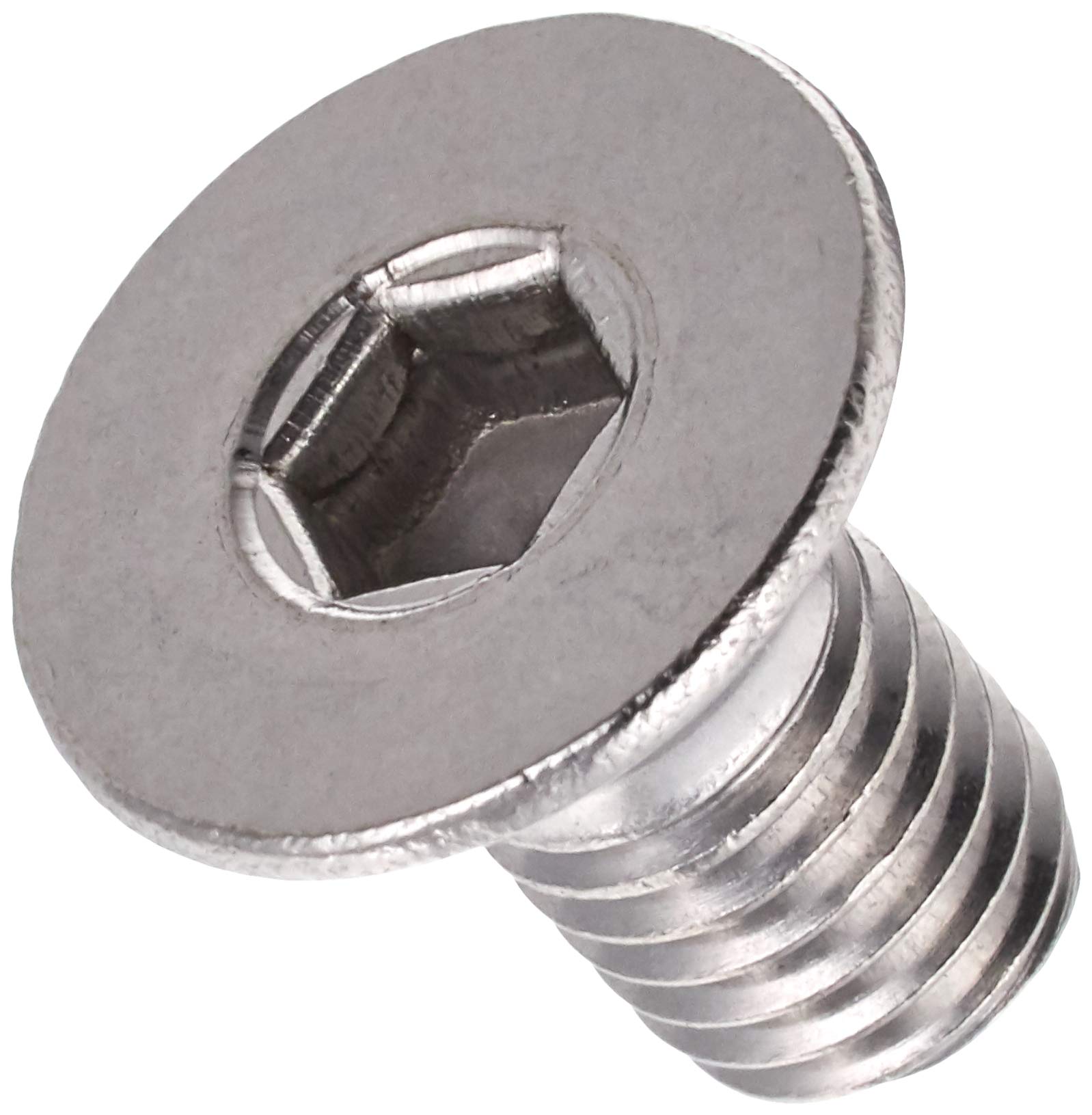 KITACO Flat Cap Bolt M8x15mmxP1.25 General Purpose Stainless Steel 0900-080-30001 15mm