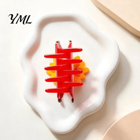 Hair Claw Clips Cute for Women, Non Slip Claw, Plastic Accessories Gift Lovers Fine And Thick Hair, Strong Hold Jaw Daily Styling Photoshoots