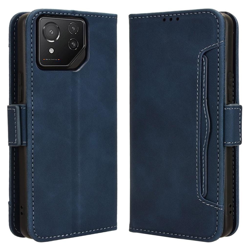 For Asus ROG Phone 8 Pro 5G/8 5G Case Stand Leather Cover with Multiple Card Slots