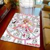 Cardcaptor Sakura Carpet Rug Anime Floor Mat Soft Surface Anti Slip Bottom for Living Room Bedroom Decor -QJY