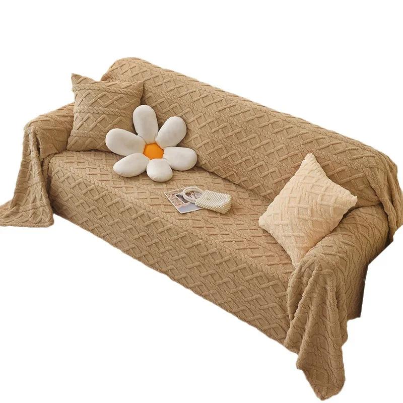 Скандинавское одеяло с кисточками — фото 6