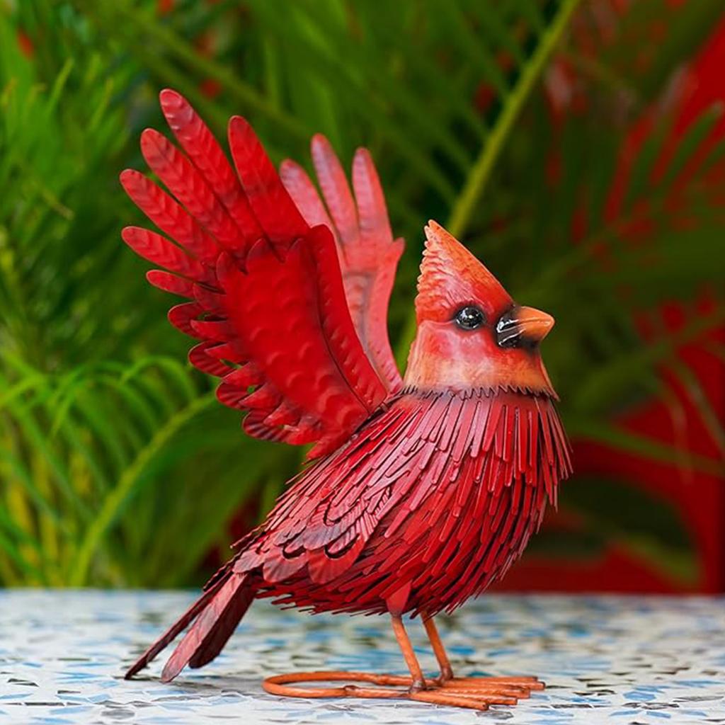 Gartendekoration Vogelgeschenke Für Vogelliebhaber Metall-Außendekorationen Gartenstatue Geschenke für Mama Einzigartige Geschenke für das Liebesbeet