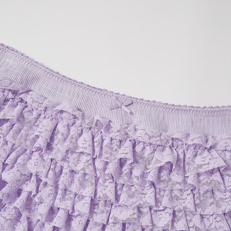 Teenie Weeniebearnova Women's Sweet Lace Tiered Shorts