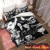 B-Bride of Frankenstein Bedding Set Printed Bed Set With Pillowcase Bed Duvet Cover Soft Single Double Queen Super King Size