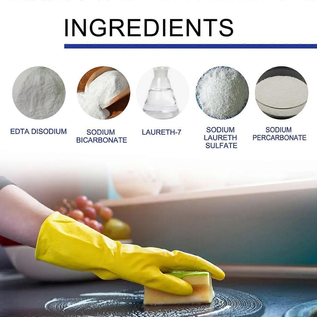 Limited time!!Jakehoe Multi-Purpose Kitchen Grease Cleaner - Powerful Cleaner For Heavy Oil Stains On Kitchen Stoves And Utensils