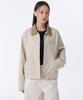 Musinsa Standard Woman Women'S Canvas Work Jacket [Cream]