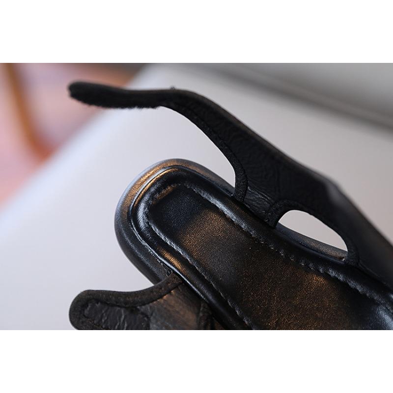 Kids' Solid Soft-Sole Beach Sandals – Summer Mesh Sandals for Boys and Girls, Solid Color Comfort Casual Footwear