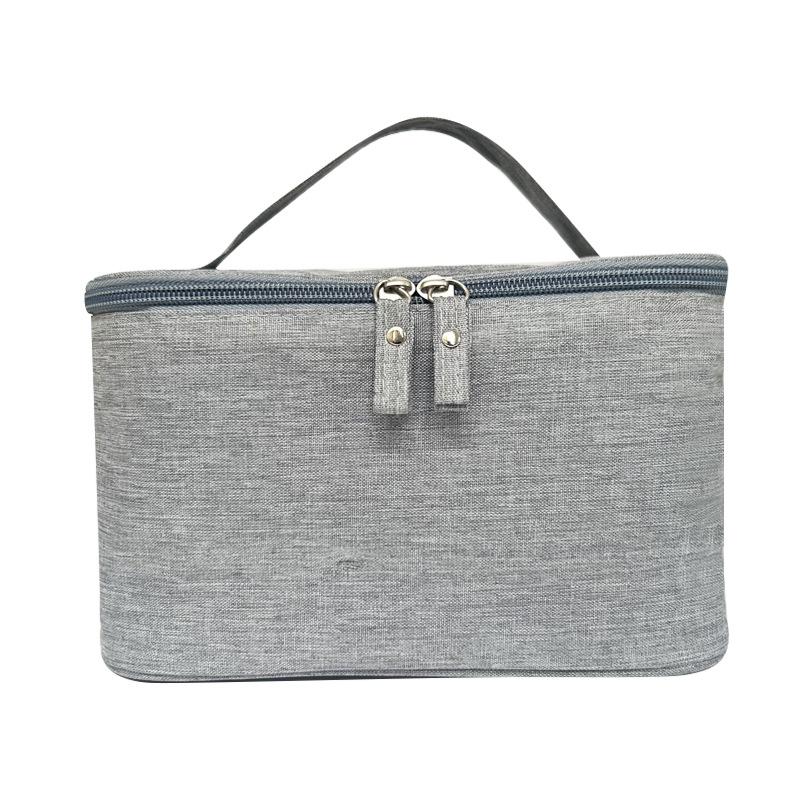 Bag Large For Toiletry Waterproof Men Women Travel Fitness Fashionable Solid Color Portable Stylish Makeup Storage