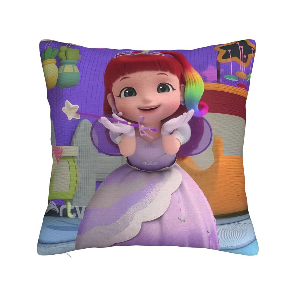 Pillow Cover R-Rainbow Rubys Funny Pillow Case For Sofa Couch Bed Living Room Pillowcases