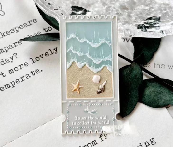 Retro Sealing Wax Stamp Copper Seal Stamp Stamp Series Stamp Design Envelope Sealing Decoration Scrapbooking