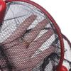Portable Mesh Crab Fishing Net Crayfish Lobster Shrimp Trap Foldable Fish Cage Woven Fish Basket Network Trap Cage Tackle