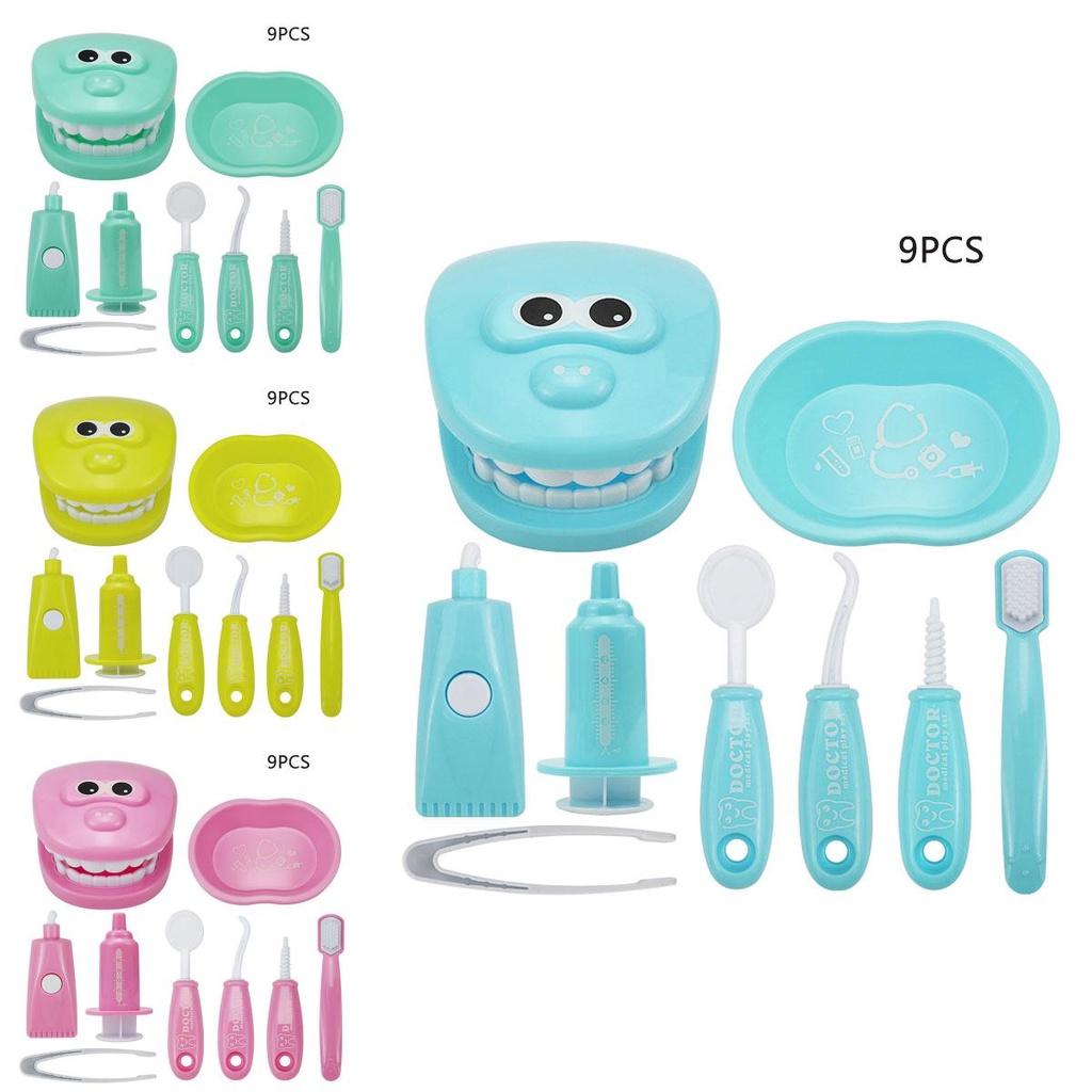 Zestaw zabawek dentystycznych do zabawy dla dzieci, zestaw medyczny