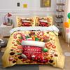 Christmas Tree Decoration Bedding Set Bedding Set (1 Duvet Cover, 2 Pillowcases, Duvet Not Included)