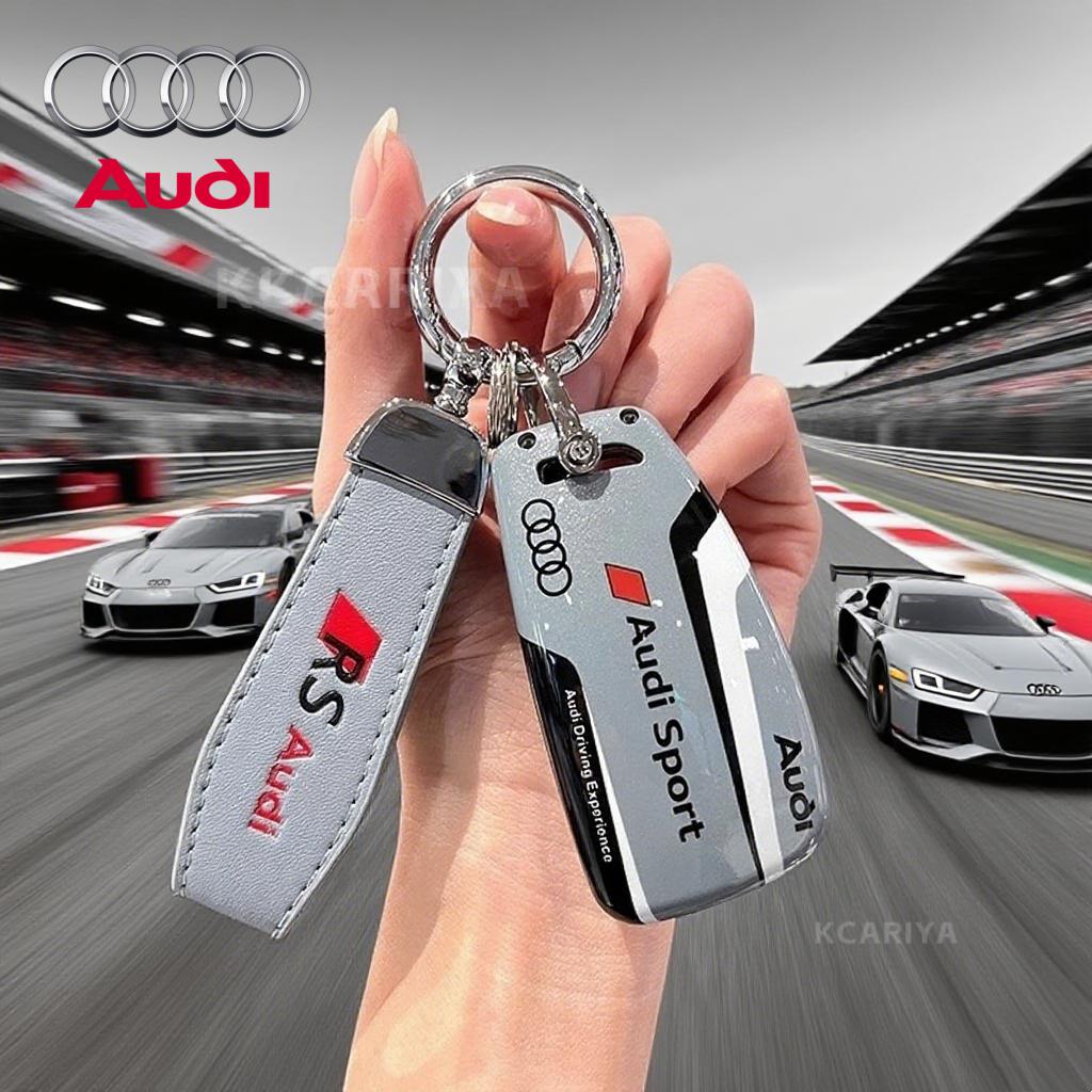 For Audi 8VSporty Style ABS Car Key Box Protective caseFor Audi A1 A3 8P A4 A5 A6 C7 A7 S3 S7 S8 R8 Q2 Q3 Q5 Q7 Q8 SQ5 TT RS3 RS6