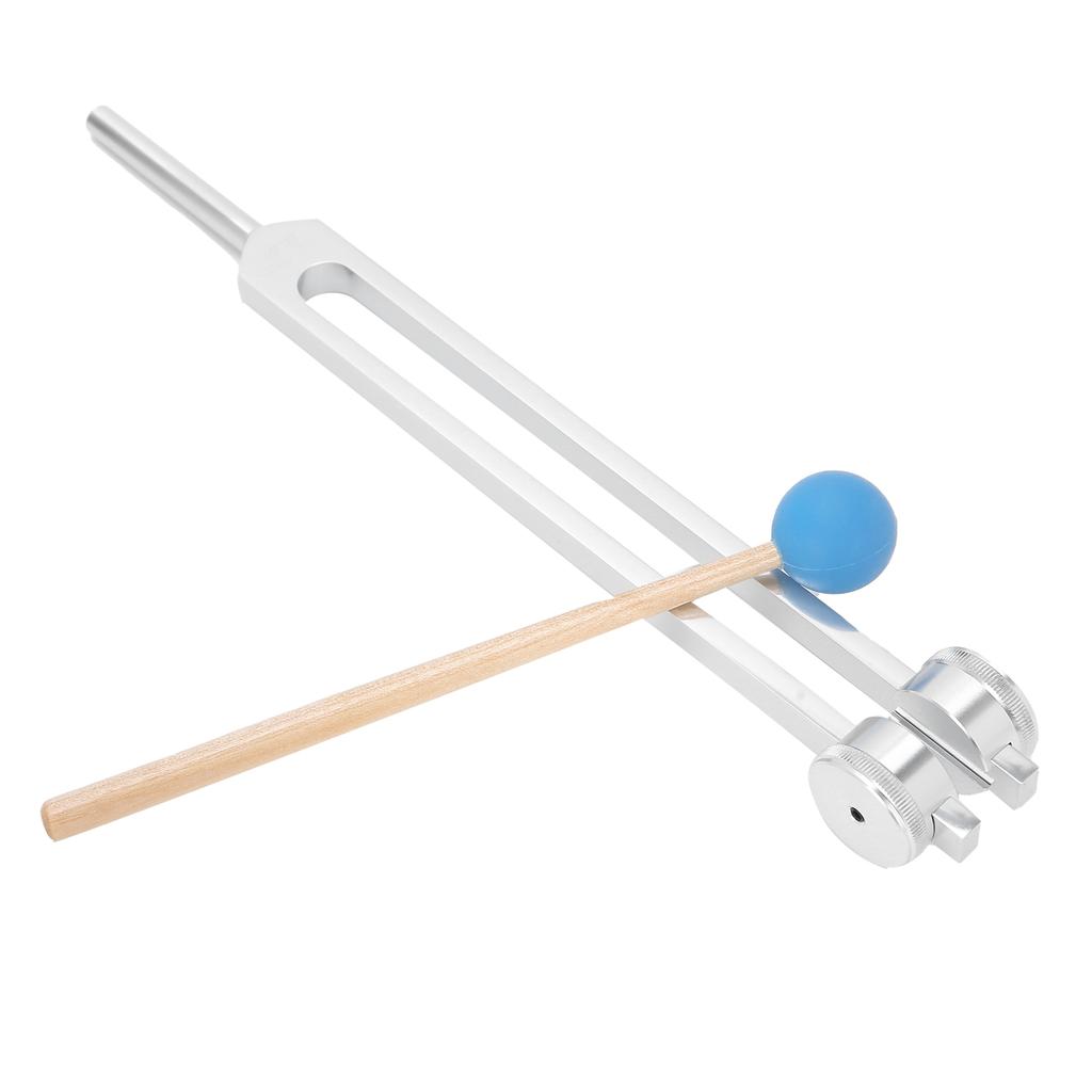 68.05Hz Tuning Fork Massage Therapy Stress Relieve Tuning Fork with Wooden Hammer