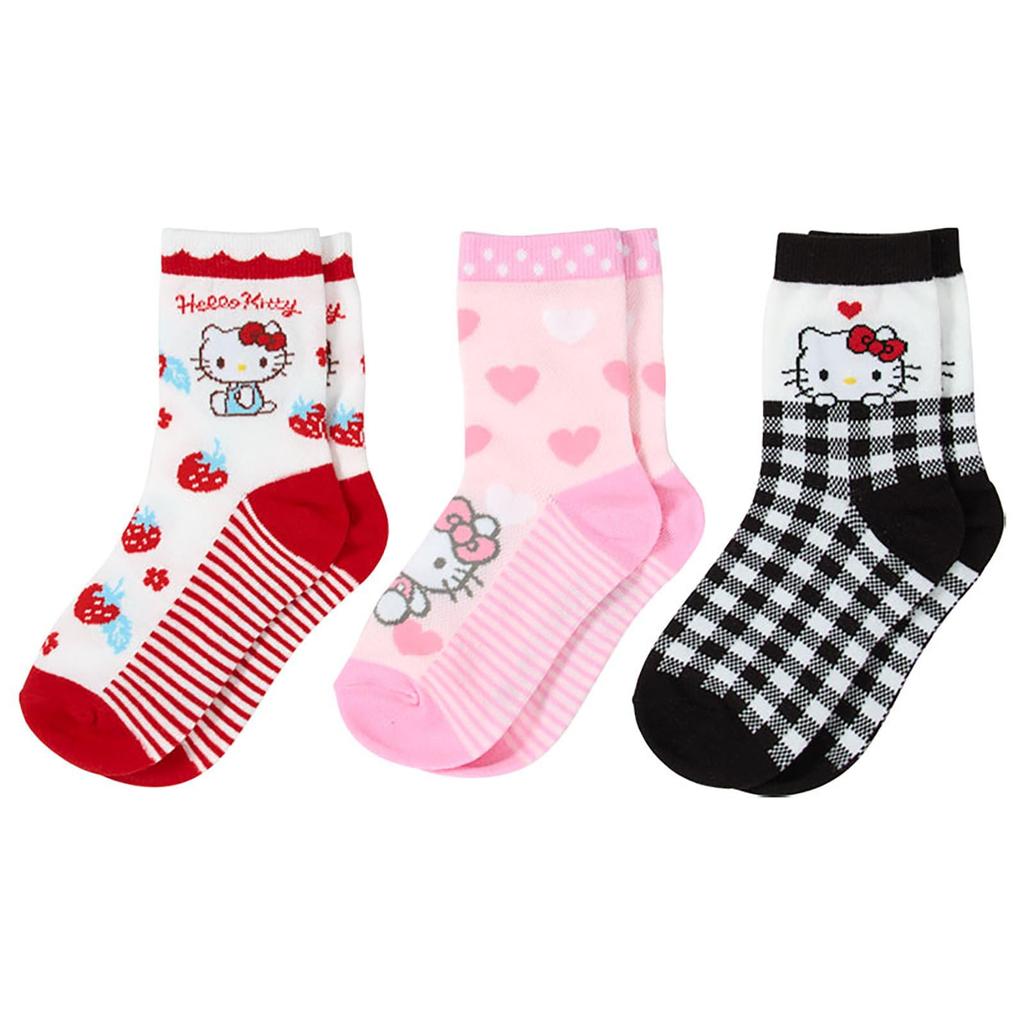 Sanrio Kids Socks Set Hello Kitty 689131 3-Pair 13-15cm