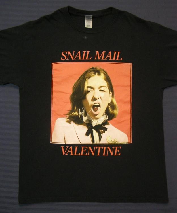 SALE Snail Mail Concert Tour TShirt Valentine 2nd Album 2021 Black Shirt Unisex T-Shirt XXXXL