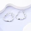 Copper Plated Woman Hoop Earring Original Pendientes Luxury Jewelry Gift