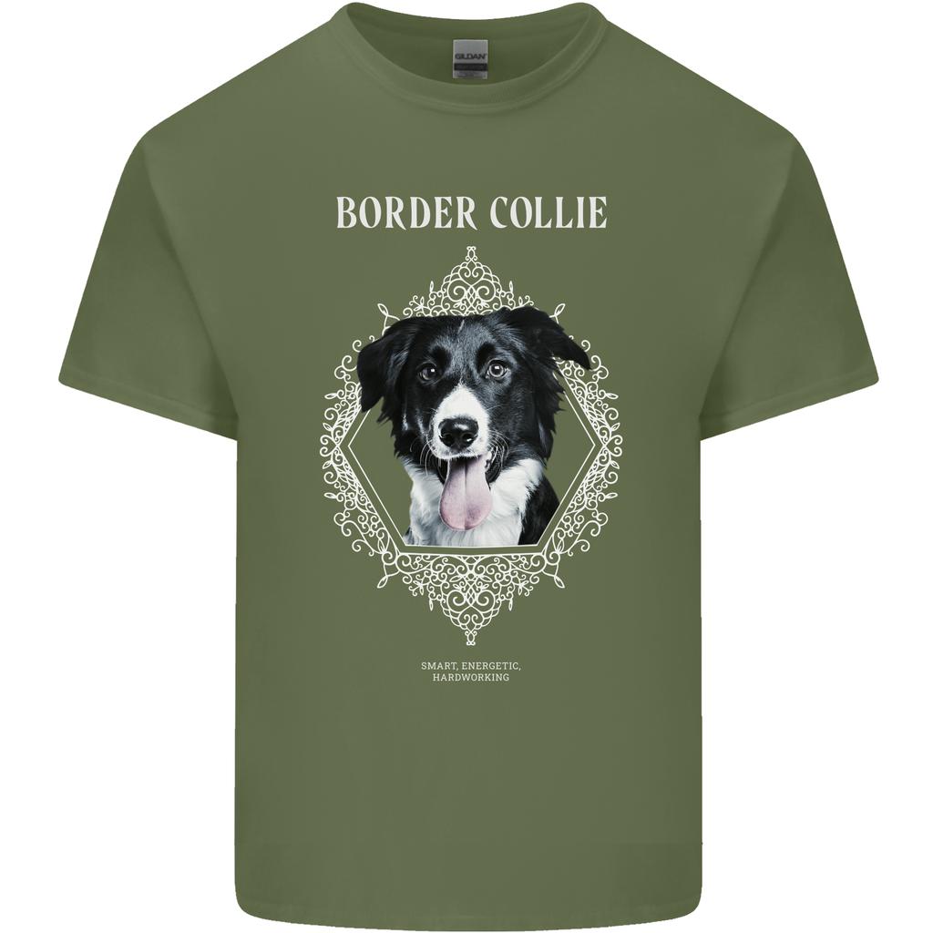 A Decorative Border Collie Unisexs Light Cotton TShirt