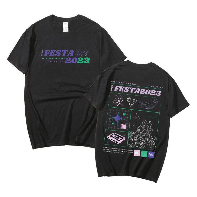Small Group Ten Weeks Around Harajuku Printed Fashion Men S And Women S T-Shirts, Tops, Short Sleeves S