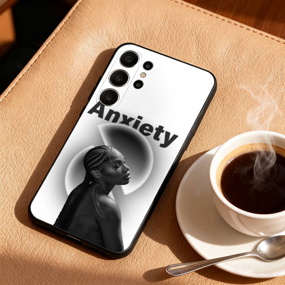 Rapper D-Doechii Phone Case For Samsung S26,S25,24,23,22,30,21,10,9,Ultra,Plus,Lite,FE Soft Black Case