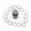 5PC F00VC17003 Diesel Fuel Injector Oil Inlet Copper Ring Pressure Tube Oil Inlet washers Shim for 0445110 OR3077