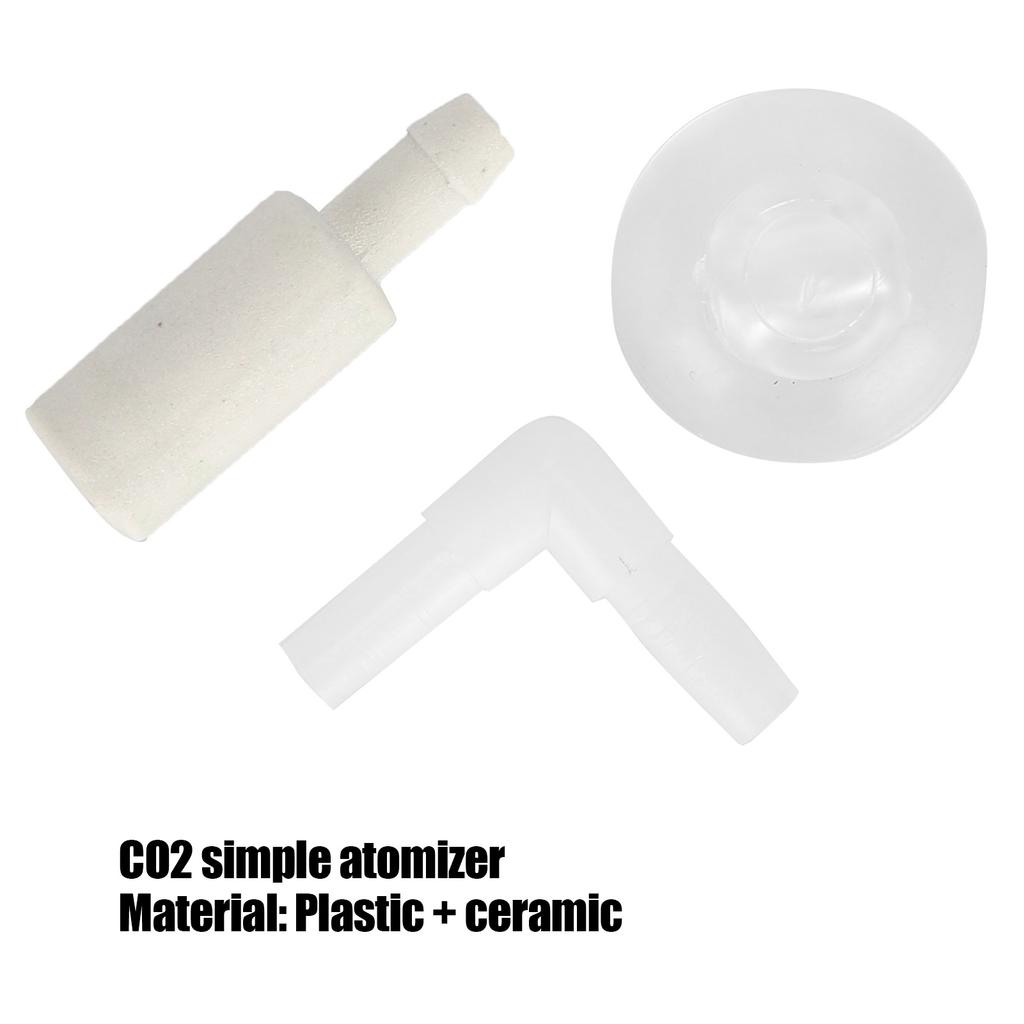 Aquarium Carbon Dioxide Refiner Simple CO2 Atomizer with Suction Cup for Aquarium Fish  s