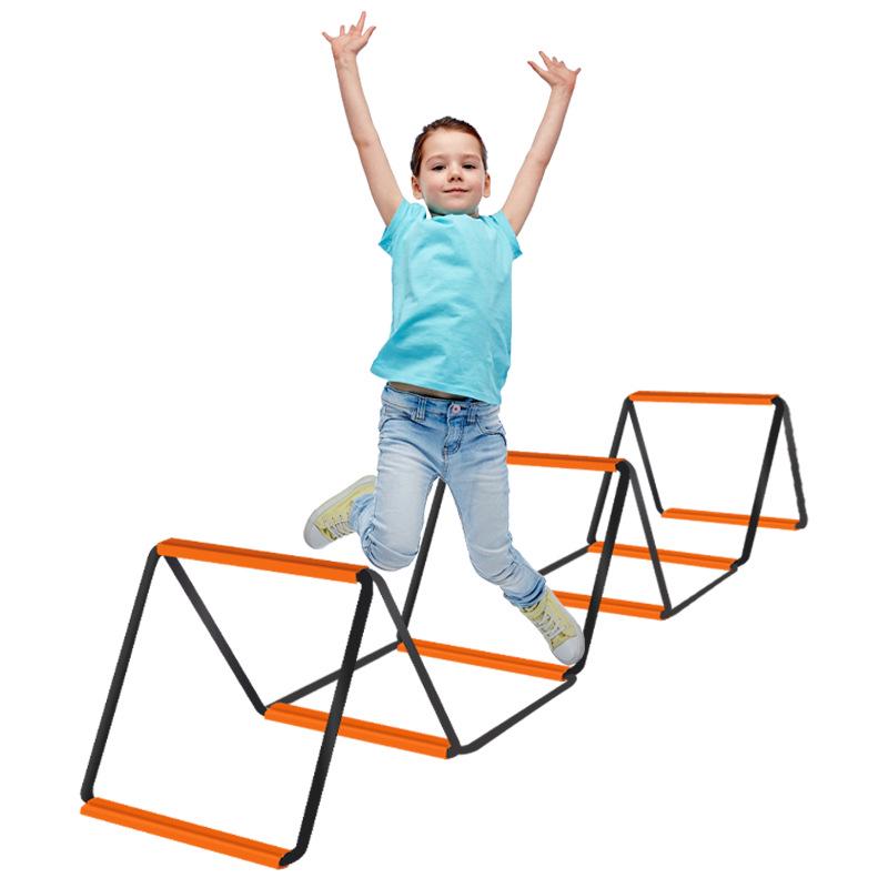 Multifunctional Butterfly Agility Hopscotch Ladder for Children's Basketball, Fitness, and Football Training
