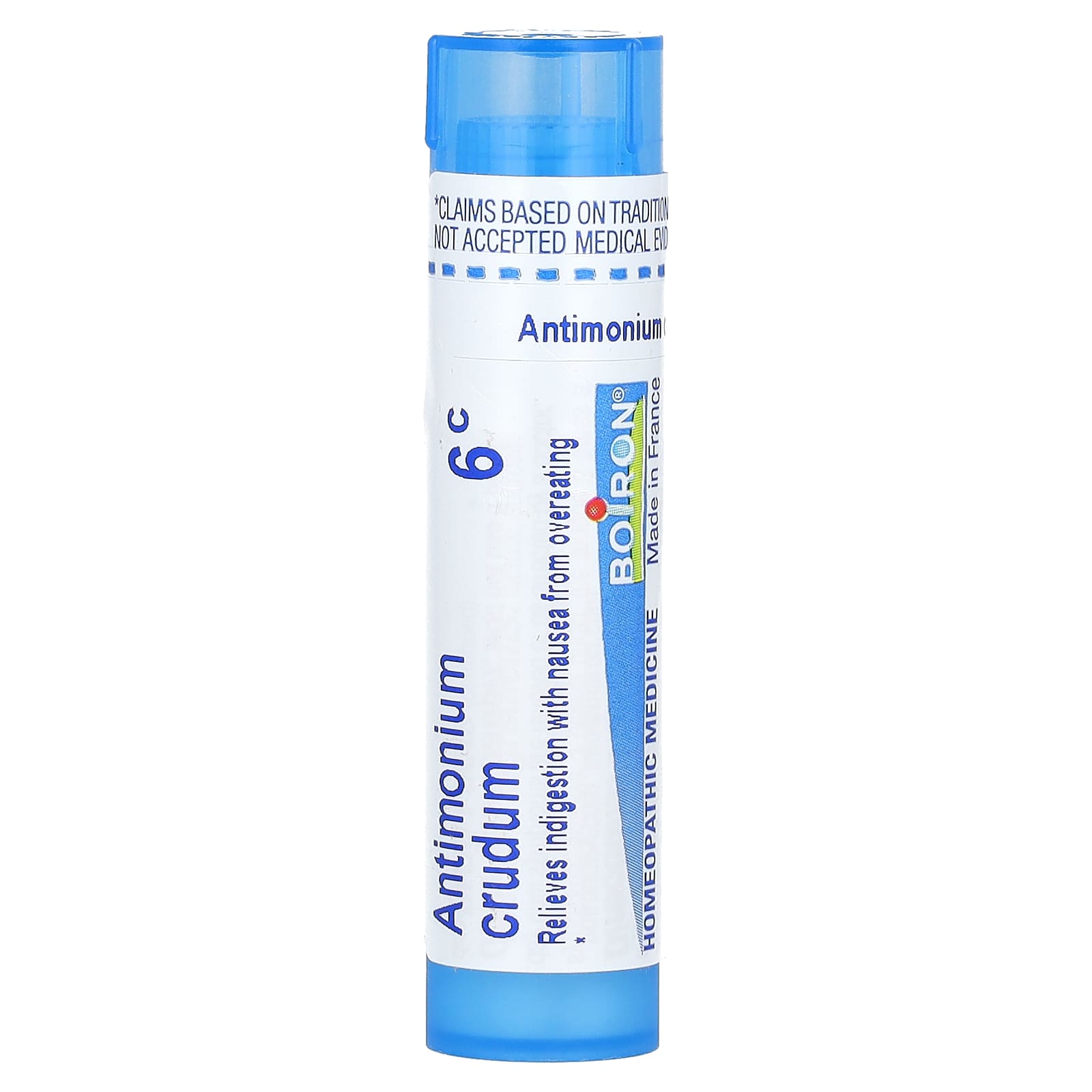 

Antimonium Crudeum, 6C, Indigestion Relief, Approximately 80 Pellets