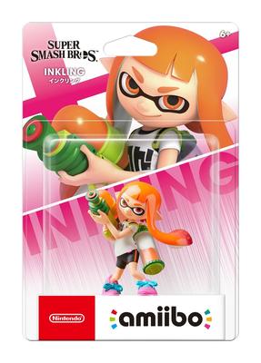 Nintendo Amiibo Inkling-Mädchen (Super Smash Bros. Sm