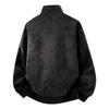 Leather Jacket Men's Autumn New PU Leather Jacket Middle-aged Men's Thin Large Size Leather Jacket Casual Leather Jacket