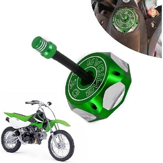 Dirt Bike Gas Cap,Motorcycle Gas Fuel Tank Cap with Breather Valve Universal CNC for SSR Apollo TAO TAO SDG YZ TTR 50cc - 150cc CRF XR RM KX KLX Dirt