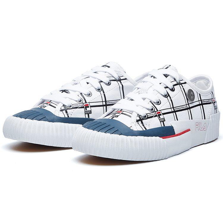MIHARA YASUHIRO X FILA Carve Low Top Canvas Shoes Women's F12W034425FWB