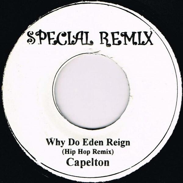 7inch Record CAPLETON Why Do Eden Reign Hip Hop Remix NONE Special Remix Jamaica Reggae Ska Dub Used