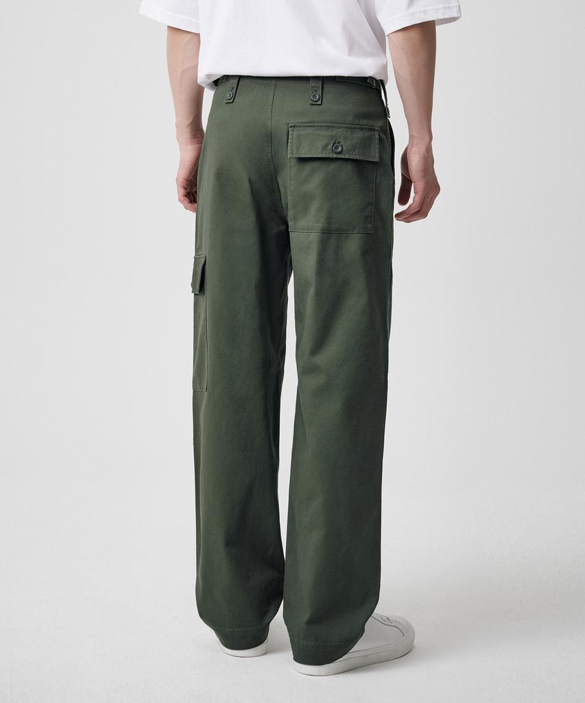 Musinsa Standard Replica British Fatigue Pants [Sage Green]