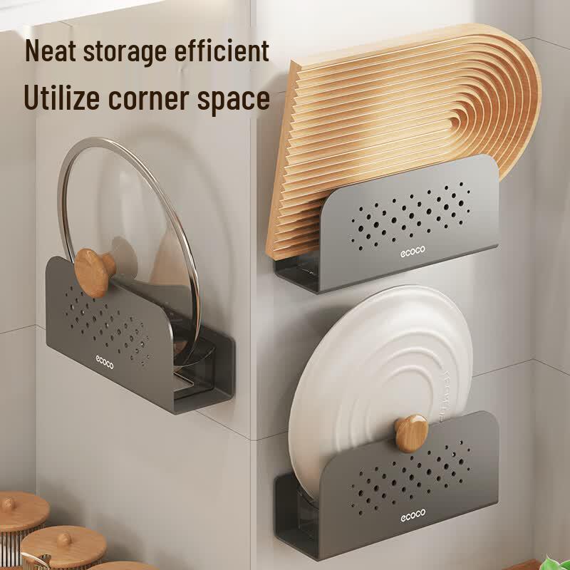 Ecoco Wall-Mounted Pot Lid Holder