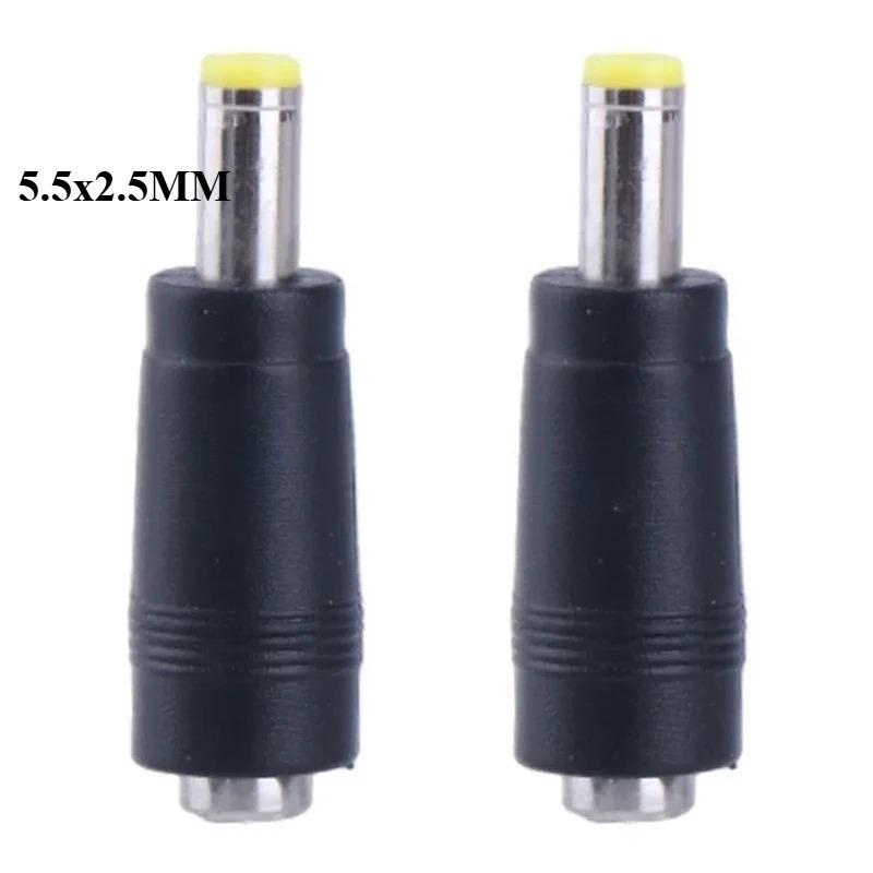 DC Plug Connectors Male To Female Connector 5.5x2.5MM 5.5x1.7MM 3.5x1.35MM 4.0x1.7MM 4.8x1.7MM 6.0x3.0MM DC Jacks For Laptops